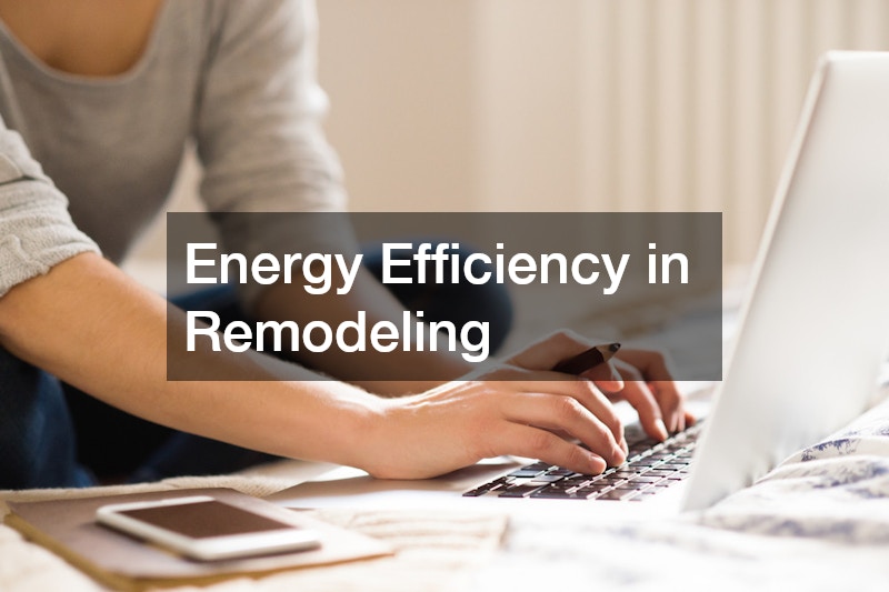 Energy Efficiency in Remodeling