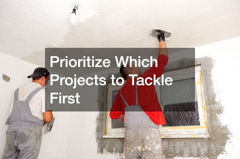 Prioritize Which Projects to Tackle First