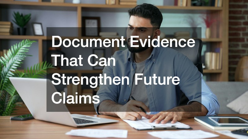 Document Evidence That Can Strengthen Future Claims