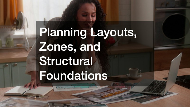 Planning Layouts, Zones, and Structural Foundations