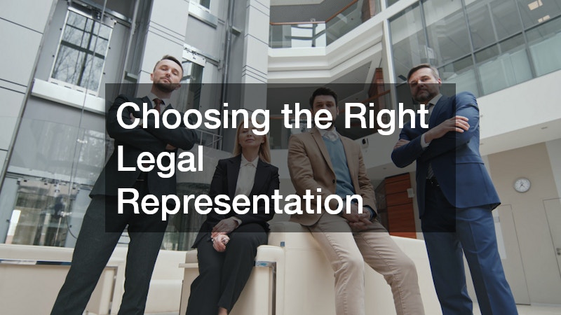 Choosing the Right Legal Representation