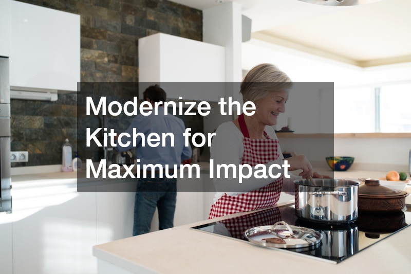 Modernize the Kitchen for Maximum Impact