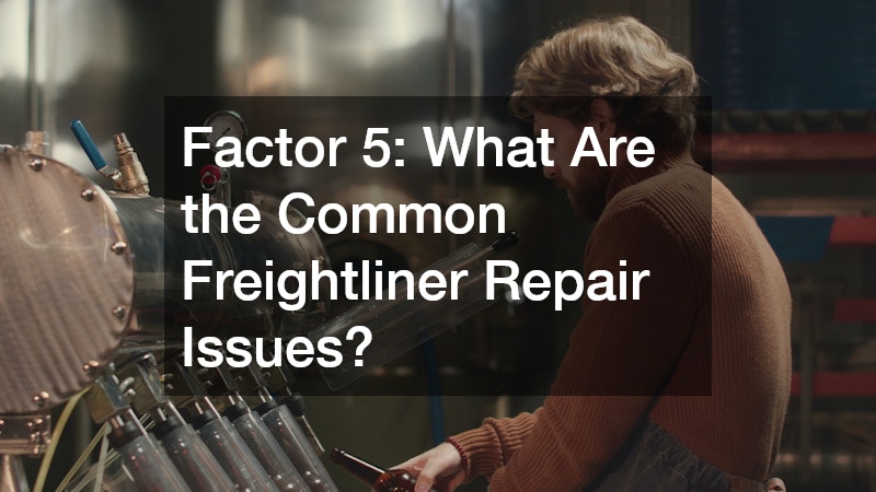 Factor 5: What Are the Common Freightliner Repair Issues?