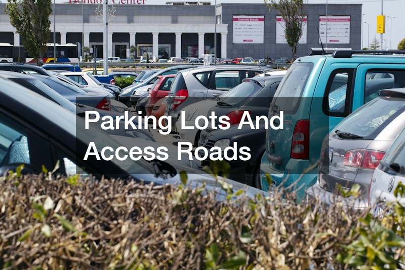 Parking Lots And Access Roads