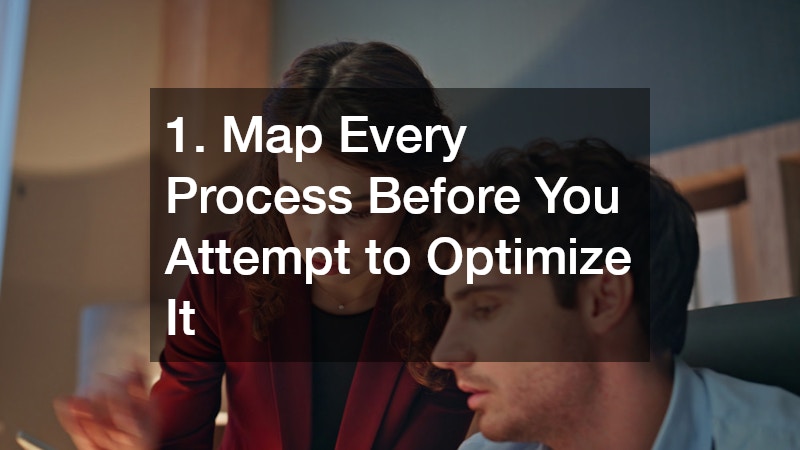 1. Map Every Process Before You Attempt to Optimize It