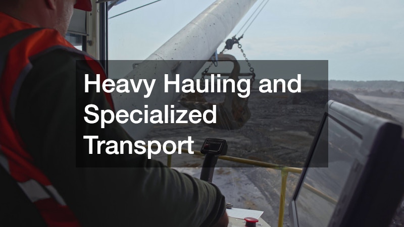 Heavy Hauling and Specialized Transport