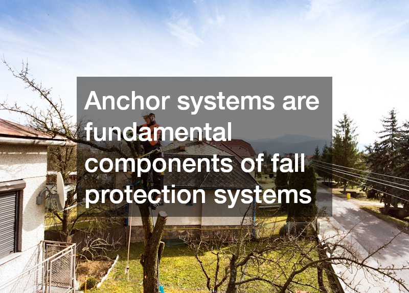 Anchor systems are fundamental components of fall protection systems