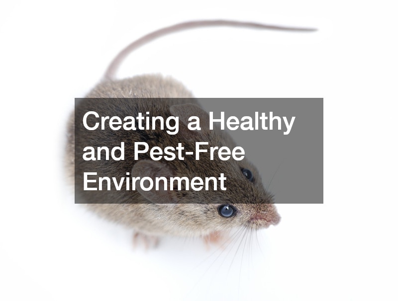 Creating a Healthy and Pest-Free Environment