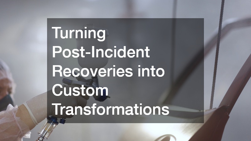 Turning Post-Incident Recoveries into Custom Transformations