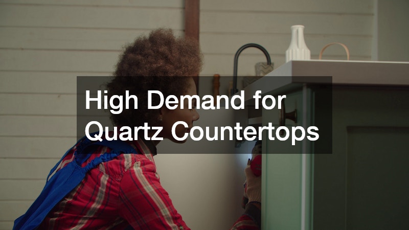 High Demand for Quartz Countertops