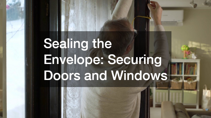 Sealing the Envelope: Securing Doors and Windows