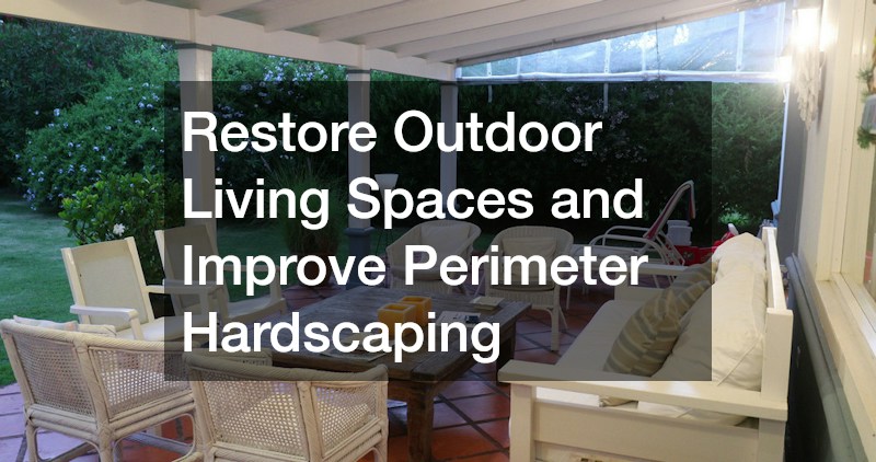 Restore Outdoor Living Spaces and Improve Perimeter Hardscaping
