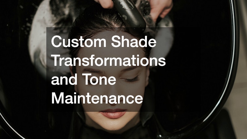 Custom Shade Transformations and Tone Maintenance