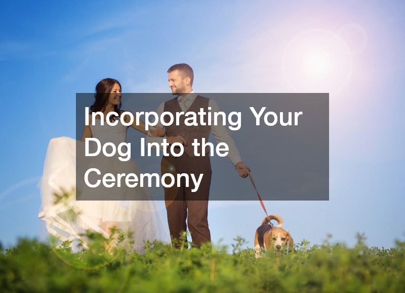 Incorporating Your Dog Into the Ceremony
