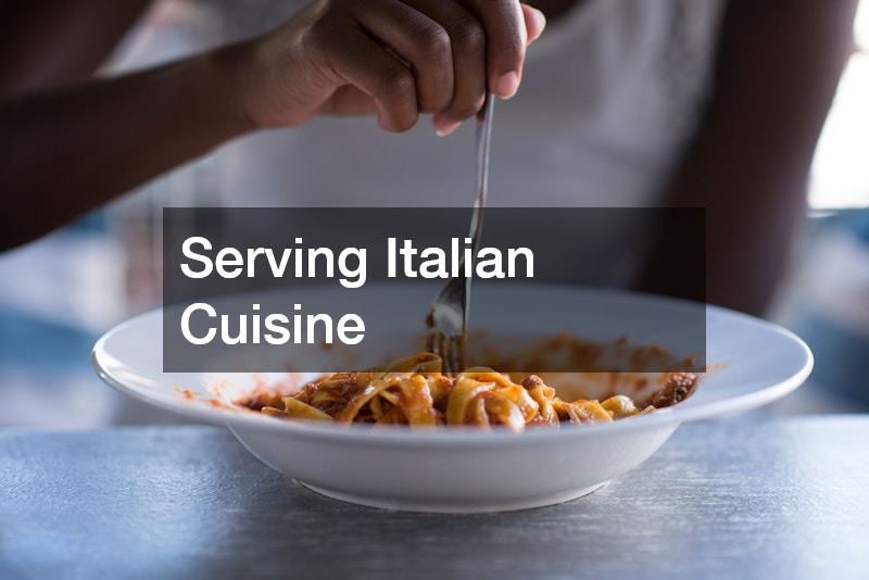 Serving Italian Cuisine