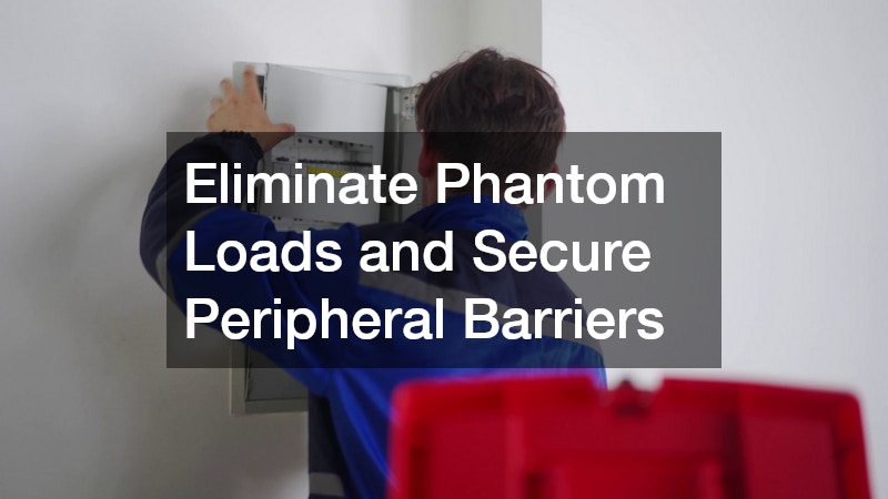 Eliminate Phantom Loads and Secure Peripheral Barriers