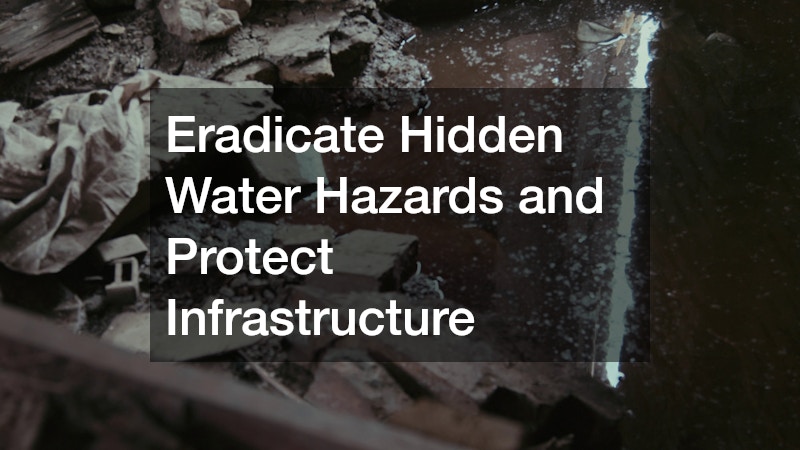 Eradicate Hidden Water Hazards and Protect Infrastructure