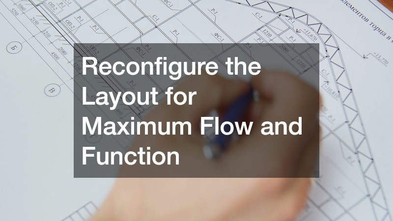 Reconfigure the Layout for Maximum Flow and Function
