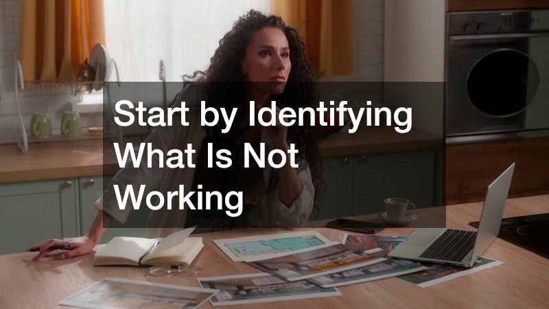 Start by Identifying What Is Not Working
