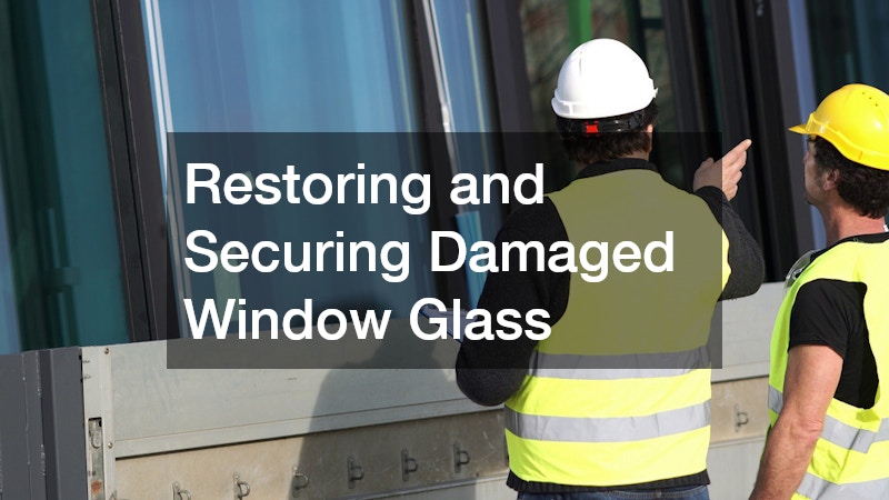 Restoring and Securing Damaged Window Glass