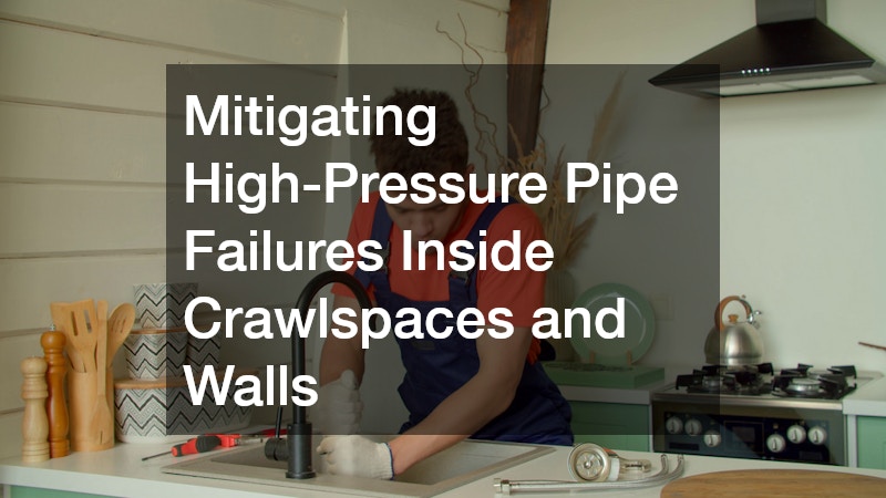 Mitigating High-Pressure Pipe Failures Inside Crawlspaces and Walls