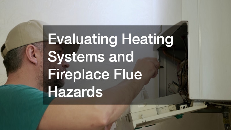 Evaluating Heating Systems and Fireplace Flue Hazards