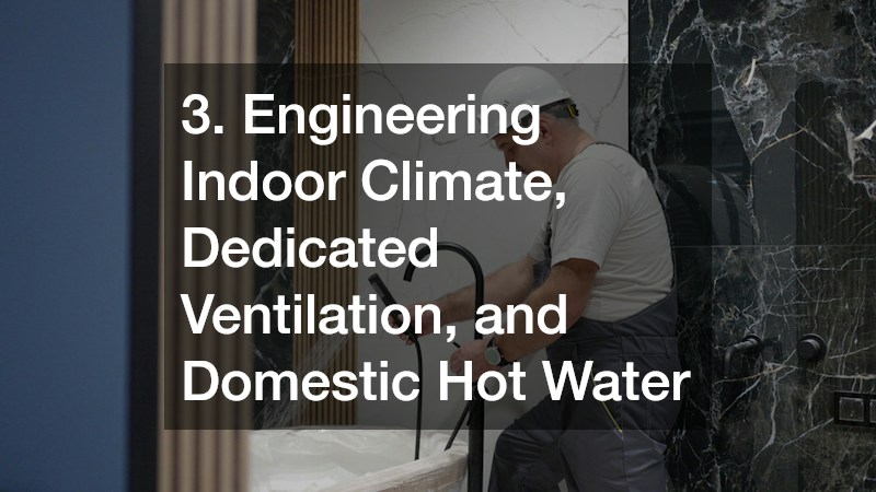3. Engineering Indoor Climate, Dedicated Ventilation, and Domestic Hot Water
