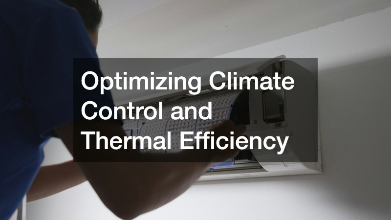 Optimizing Climate Control and Thermal Efficiency
