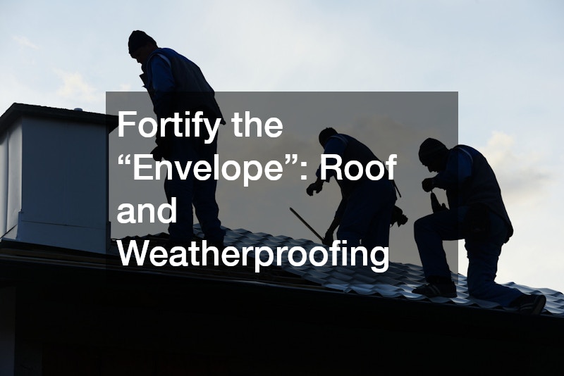 Fortify the “Envelope”: Roof and Weatherproofing