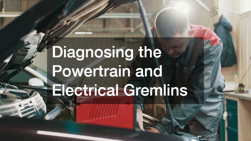 Diagnosing the Powertrain and Electrical Gremlins