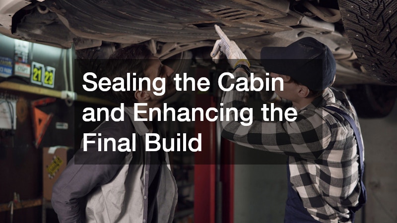 Sealing the Cabin and Enhancing the Final Build