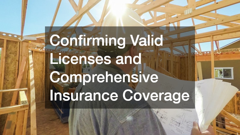 Confirming Valid Licenses and Comprehensive Insurance Coverage