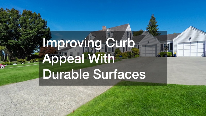 Improving Curb Appeal With Durable Surfaces