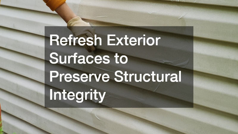 Refresh Exterior Surfaces to Preserve Structural Integrity