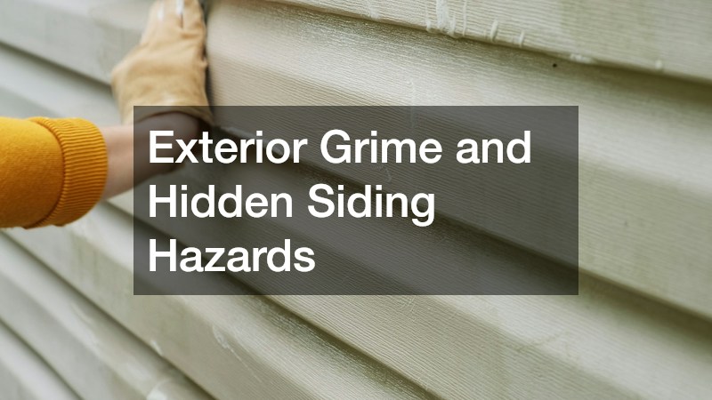 Exterior Grime and Hidden Siding Hazards