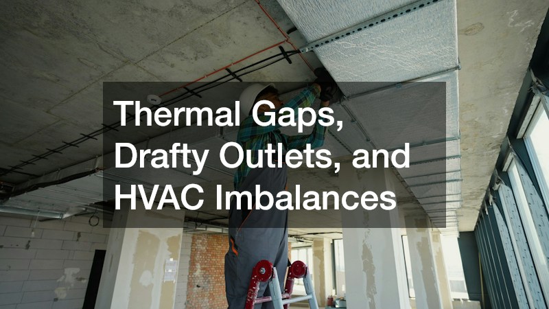 Thermal Gaps, Drafty Outlets, and HVAC Imbalances