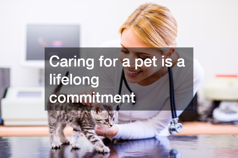 Caring for a pet is a lifelong commitment