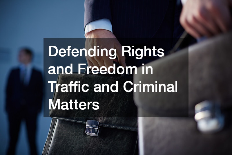 Defending Rights and Freedom in Traffic and Criminal Matters