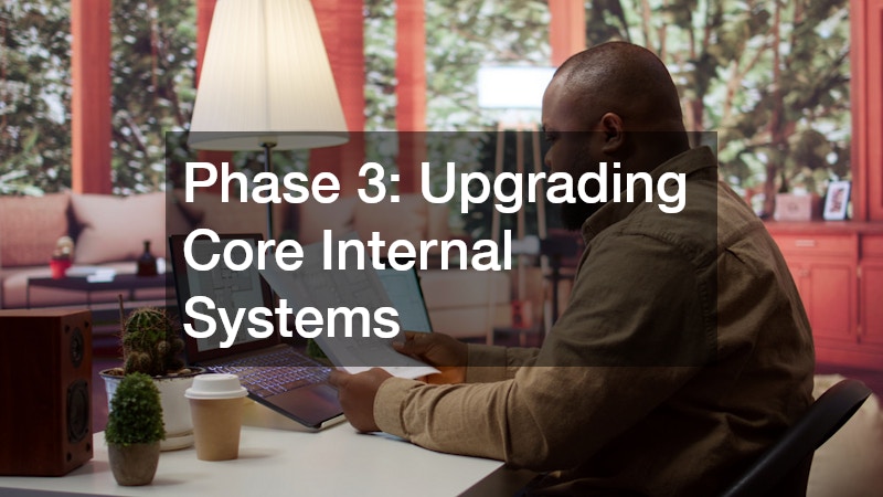 Phase 3: Upgrading Core Internal Systems