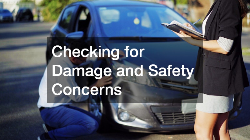 Checking for Damage and Safety Concerns