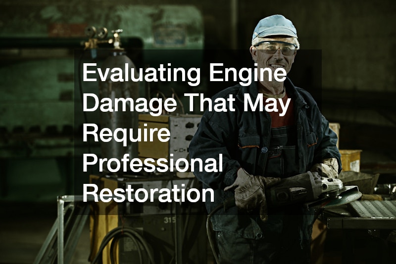 Evaluating Engine Damage That May Require Professional Restoration