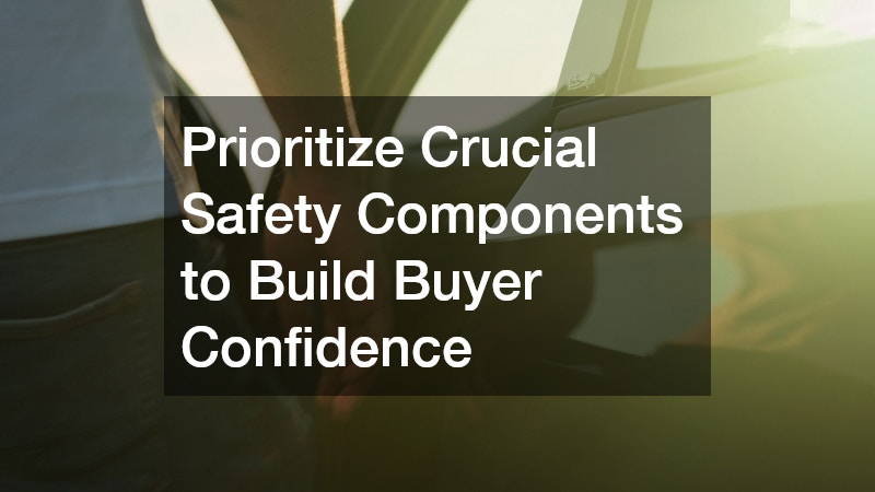 Prioritize Crucial Safety Components to Build Buyer Confidence