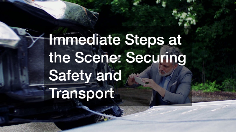 Immediate Steps at the Scene: Securing Safety and Transport