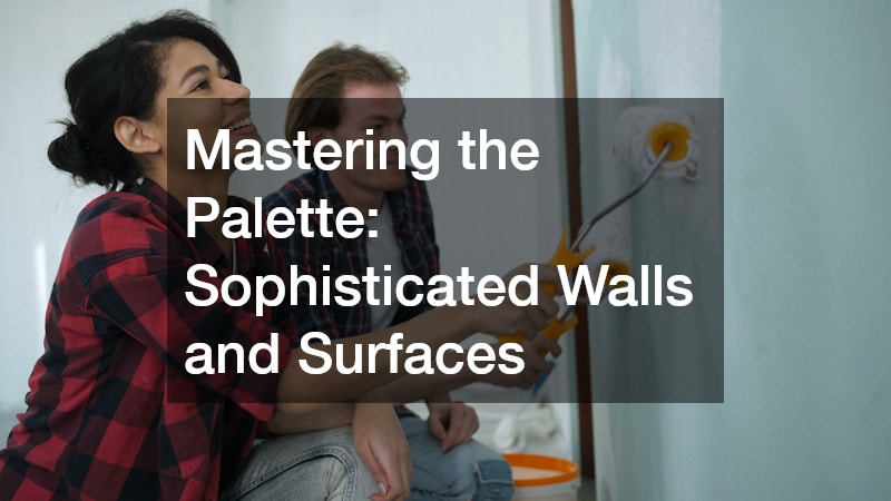 Mastering the Palette: Sophisticated Walls and Surfaces