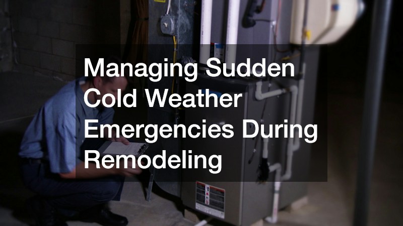Managing Sudden Cold Weather Emergencies During Remodeling