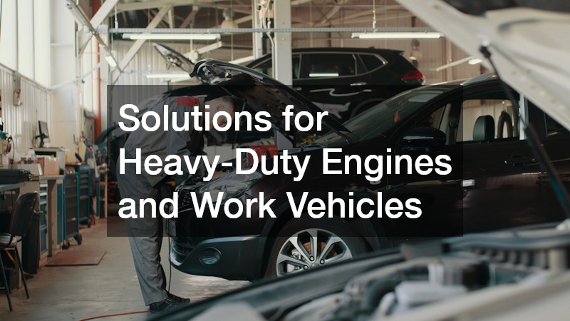 Solutions for Heavy-Duty Engines and Work Vehicles