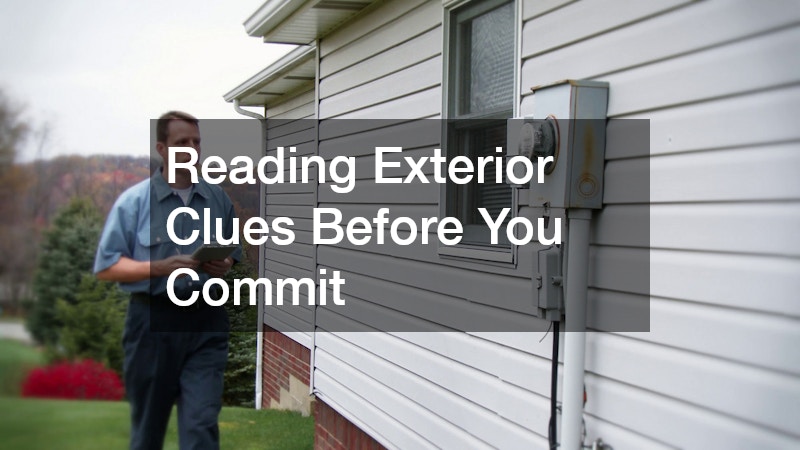 Reading Exterior Clues Before You Commit