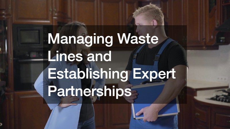 Managing Waste Lines and Establishing Expert Partnerships