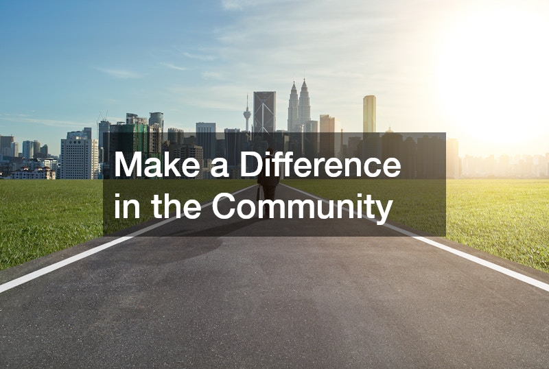 Make a Difference in the Community