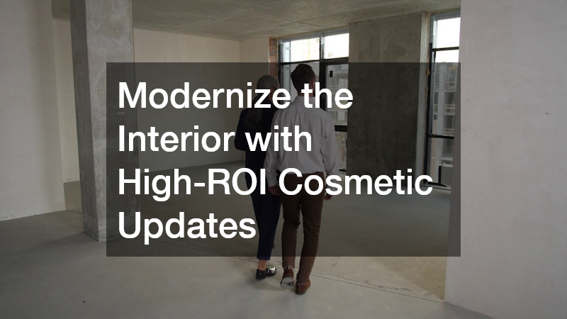 Modernize the Interior with High-ROI Cosmetic Updates
